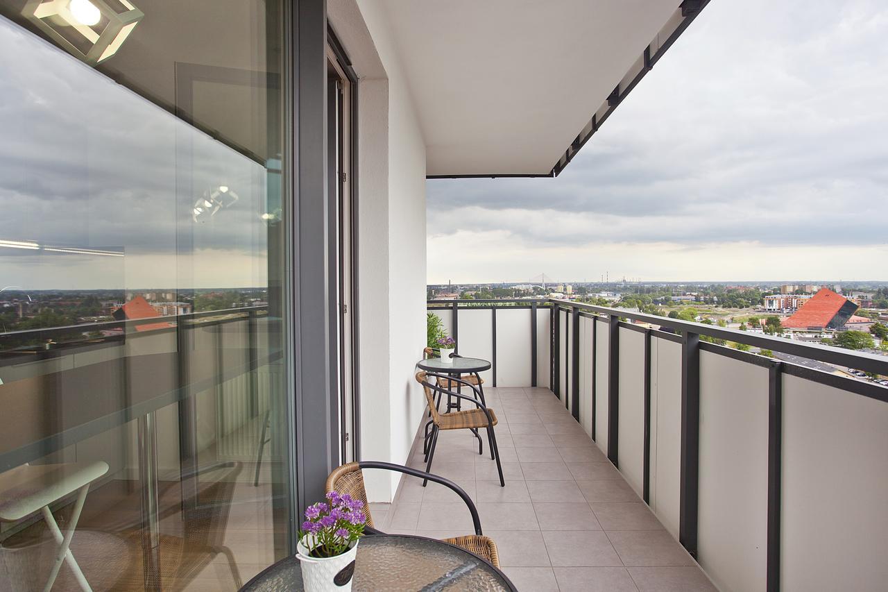 Ms Apartments Sky Tower VII 그단스크 외부 사진